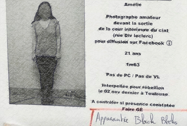 Harcèlement et acharnement judiciaire contre Amélie “Marie Acab-Land” : quand la police se fait justice